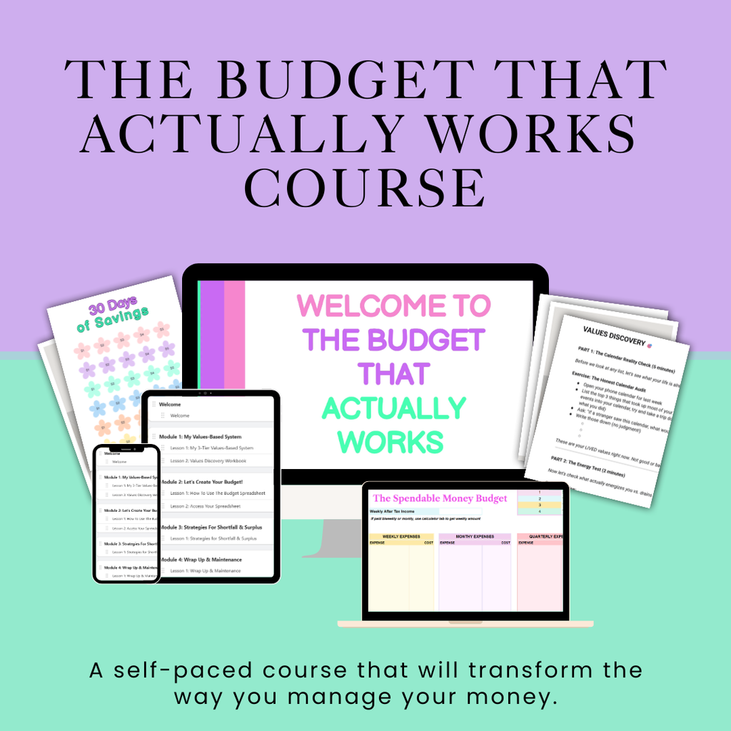 The Budget That Actually Works Course