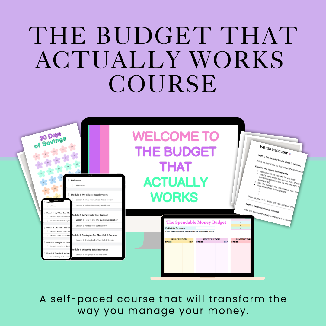 The Budget That Actually Works Course