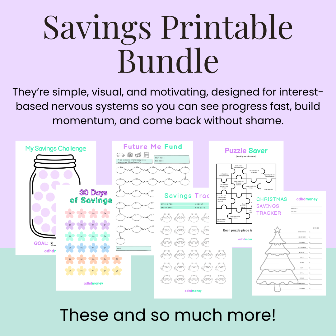 Savings Tracker Bundle (26 Printables)